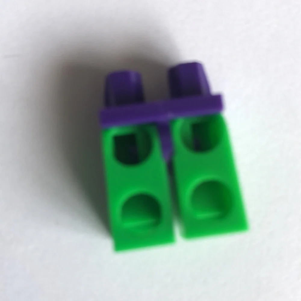 LEGO HULK PANTS LEGO hulk figure bottoms Green Legs Ripped Purple